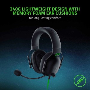 هدست گیمینگ با سیم ریزر مدل BLACKSHARK V2X